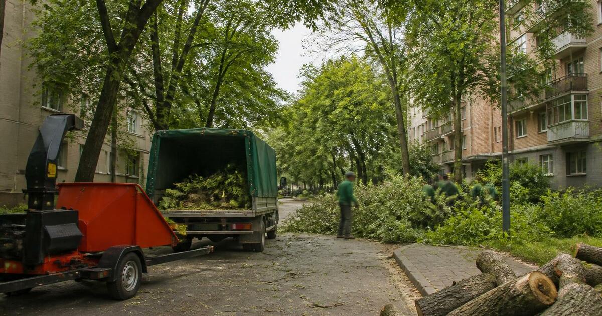 Ураган в ночь на 8 августа обрушился на Дзержин...