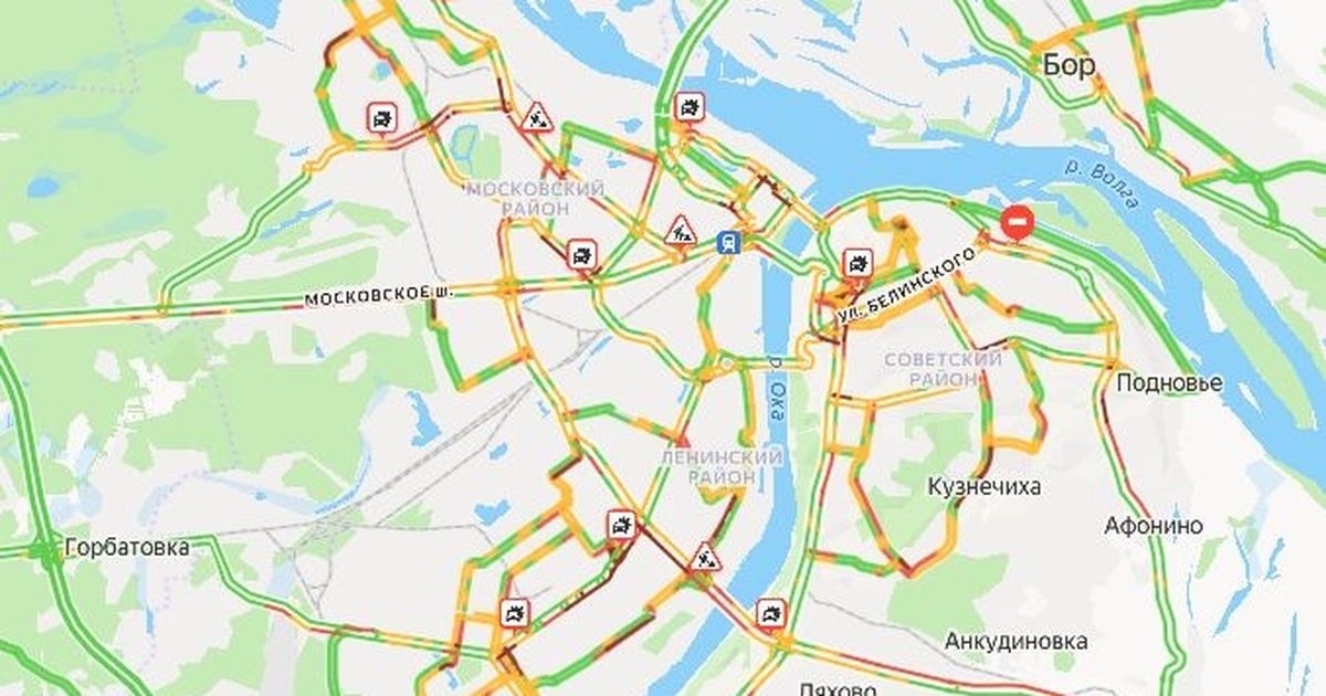Утром 20 февраля в городе из-за снегопада образ...