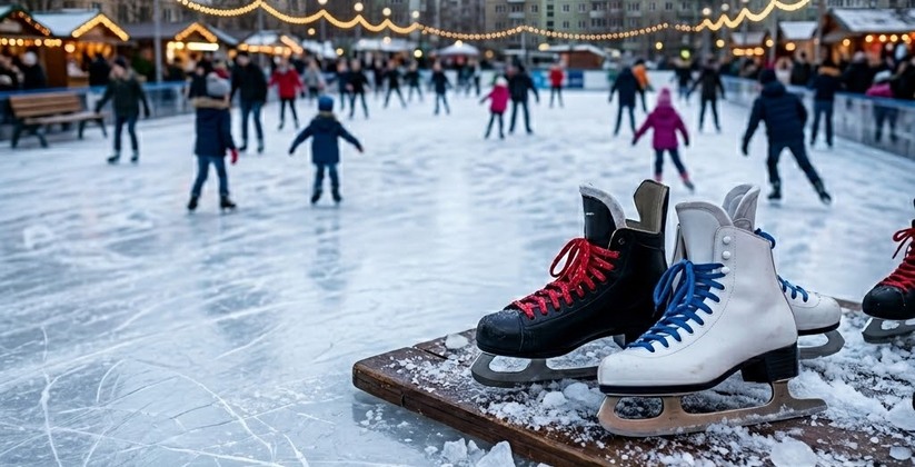 Ледовые площадки в городских парках пока продол...